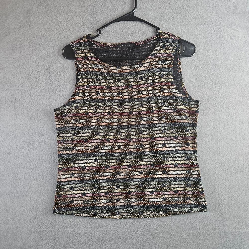Jaipur Y2K Fairy Indie‎ Sleaze Metallic Knit Tank Top Size Medium